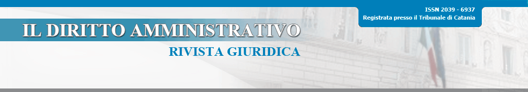 Archivio - La Giurisprudenza Amministrativa Id Pagina=4895